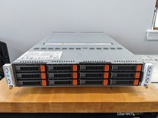 Rubrik R6412 Supermicro X10DRT-B+ E5-2697A v4 4x Node 2U Server CSE-827 w/ Trays