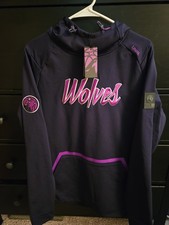 UNRL x Minnesota Timberwolves City Edition Crossover Hoodie Size L NWT Purple