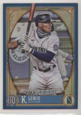 2021 Topps Gypsy Queen Box Topper Chrome Indigo Refractor 35/150 Kyle Lewis 0lt3