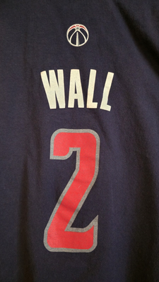 NBA Washington Wizards John Wall #2 T-Shirt - Navy Blue - Adidas