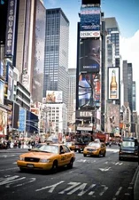 Time Square Midtown Manhattan New York City NYC Photo Photograph Poster 16x24
