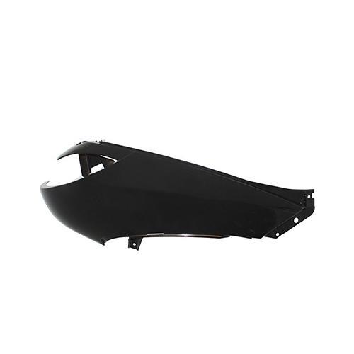 Coque ar scooter droite Vivacity finition noir brillant Premium