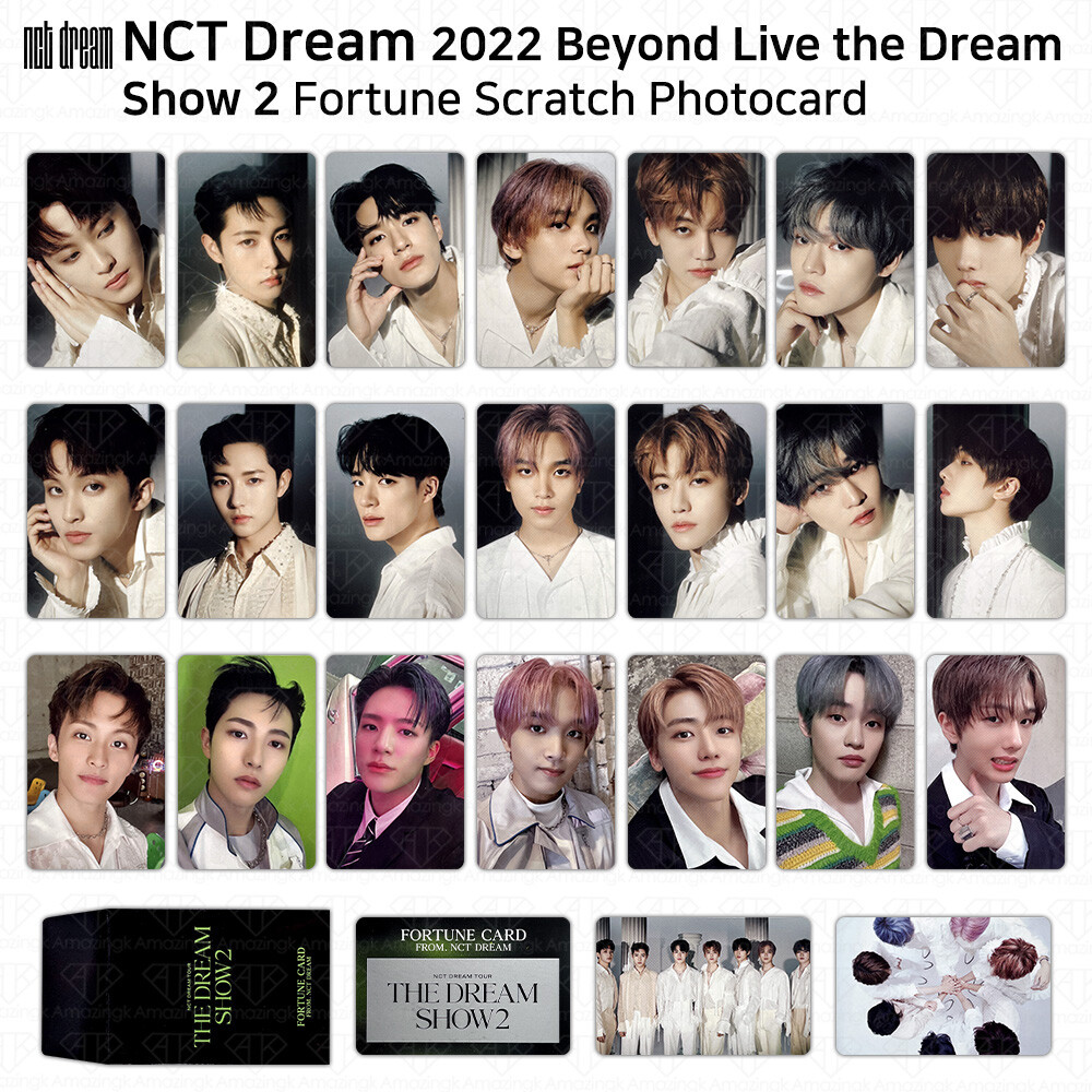 NCT Dream 2022 Beyond Live Dream Show 2 Fortune Scratch NCT Dream 2022 Beyond Live Dream Show 2 Fortune Scratch