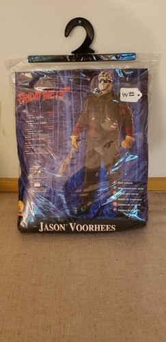 COSTUME RUBINI ADULTO VENERDÌ 13 JASON MAI INDOSSATO NUOVO IN CONFEZIONE XL - Foto 1 di 10