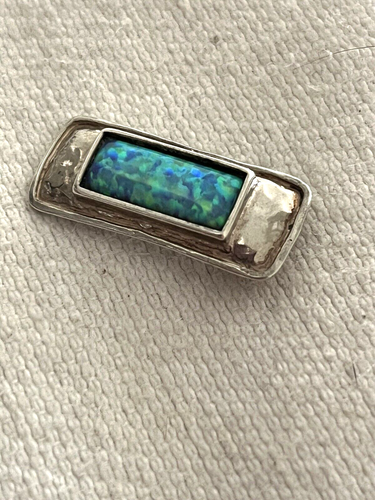 Sterling Silver 925 Pendant Opal Hand Made By Billy Jewelry Design 25mm 1" - Bild 3 von 17