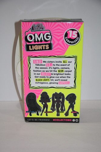 LOL Surprise! OMG Lights Dazzle Fashion Doll with 15 Surprises FREE SHIPPING NEW - Picture 2 of 4