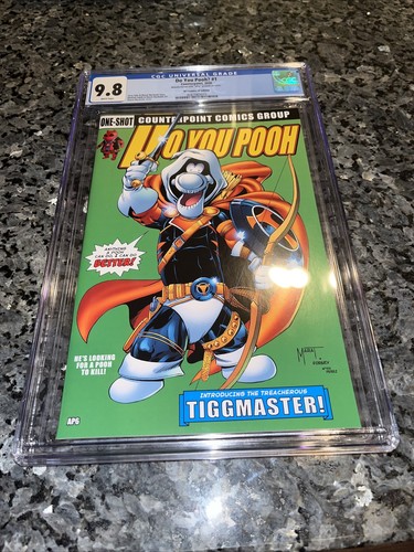 DO YOU POOH #1 RARE AVENGERS TASKMASTER HOMAGE ARTIST PROOF #6 CGC 9.8 Rare - Picture 1 of 5