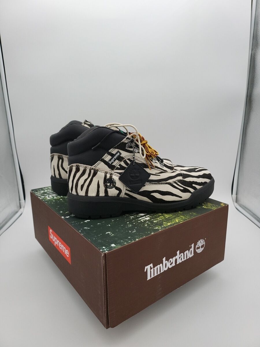 Supreme × Timberland Field Boot Zebra 24FW Week 13 Men's Supreme × Timberland Field Boot Zebra 24FW Week 13 Men's