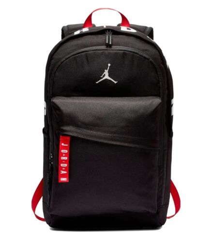 Jordan Air Patrol Backpack Black Collection New 12x19.5x7 9A0172 NWT