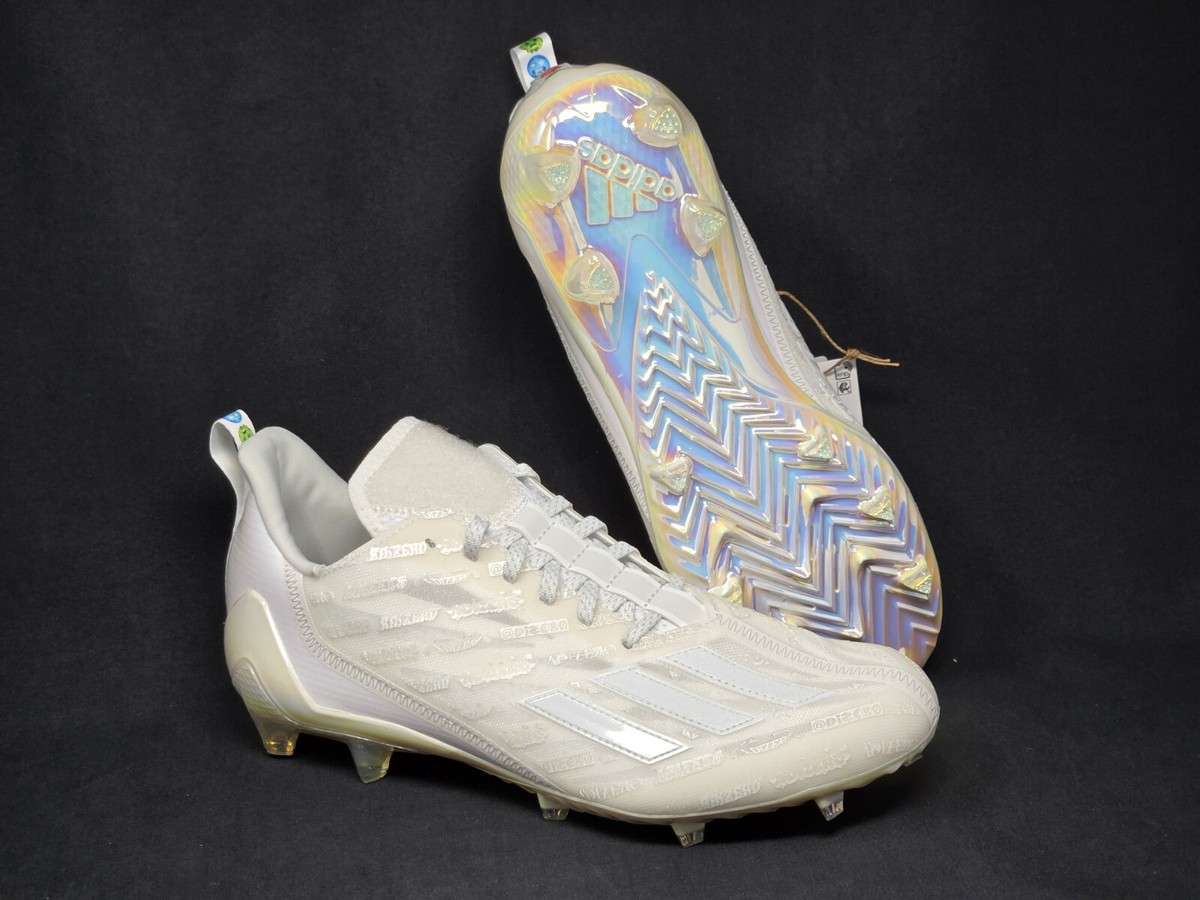 Adidas Adizero Men Multi Size Triple White Iridescent Adidas Adizero Men Multi Size Triple White Iridescent