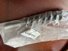 Steel Double Spiral 1" x 5" Power Tube Brush With 1/2-13 Thread Mount