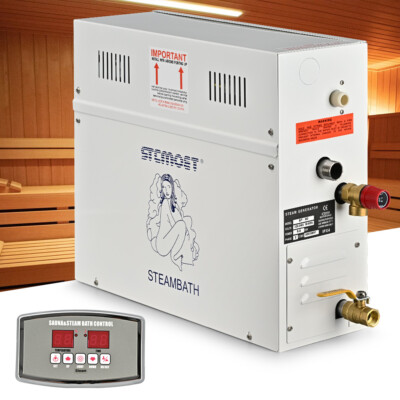 #ad 9KW steam Generator Shower ST 135M Sauna Bath Spa Control Humidifier Certificate $191.97
