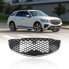 Front Grill Black Chrome For GENESIS GV70 202...