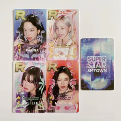 AESPA 2024 OFFICIAL PHOTOCARD LIVE TOUR SYNK PARALLEL LINE IN