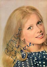 FRENCH ACTRESS Catherine Deneuve autograph, signed photo FRENCH ACTRESS Catherine Deneuve autograph, signed photo