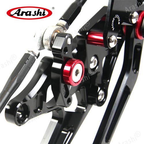 Adjustable Footrest Rearsets Foot Pegs For Yamaha YZFR1 YZF R1 2005 2006 YZF-R1 - Picture 8 of 10