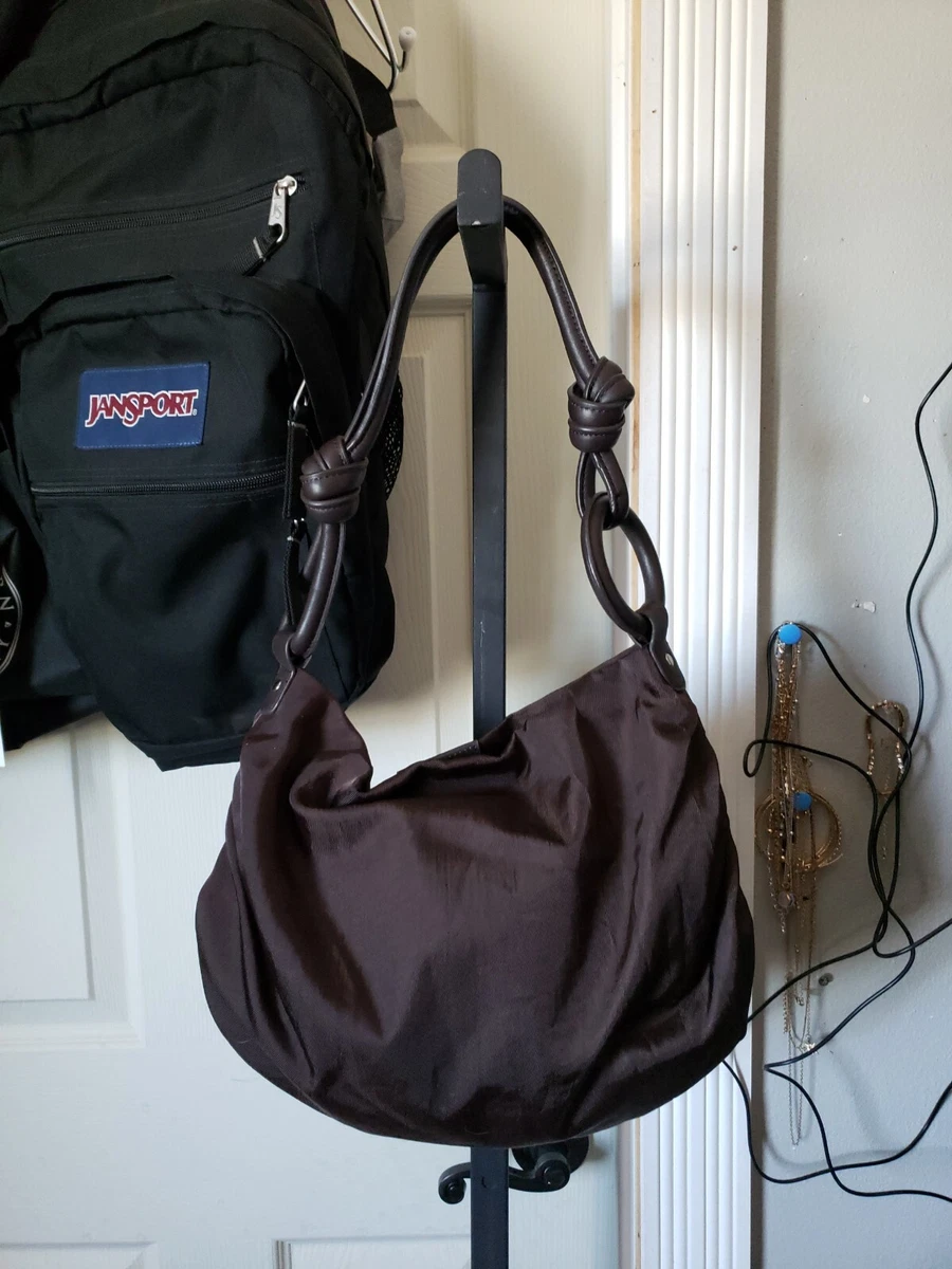 Sequoia Paris Soft Leather Dark Brown Shoulder Handbag Purse eBay
