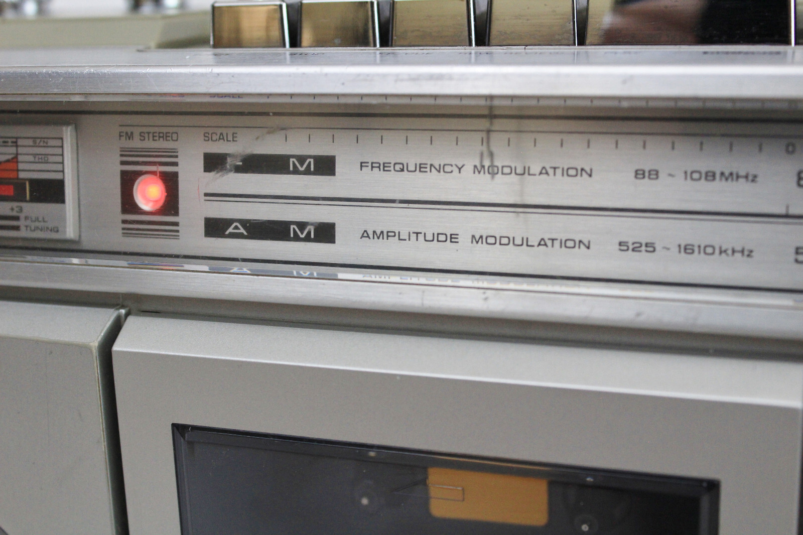 RESTORED Panasonic Platinum RX-5090 Vintage Cassette Boombox. Stranger Things
