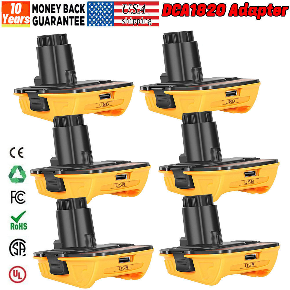 Dewalt 20V to 18V Battery Adapter Converter Kit DCA1820