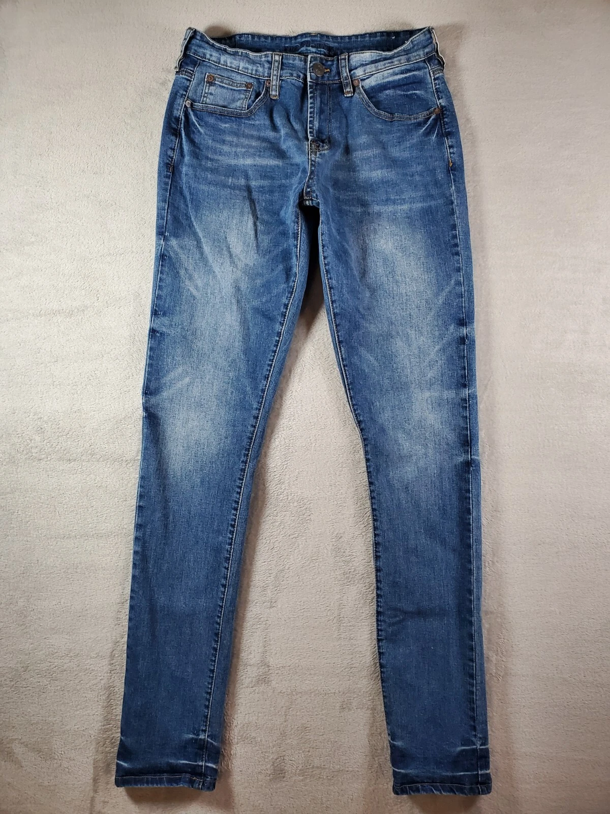 Jean homme Rue21 30/32 bleu empilé skinny supreme flex denim