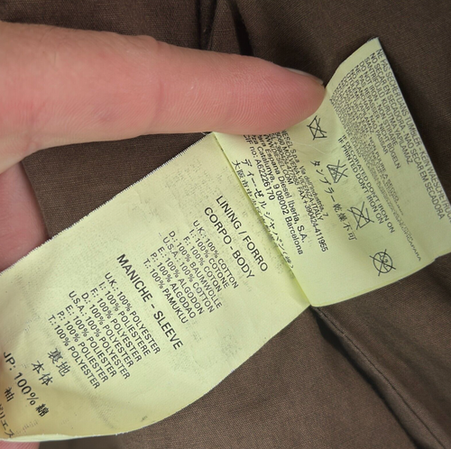 Diesel Bikerjacke Schafsleder Reißverschluss gefüttert braun Herren Gr. XL - Bild 7 von 9