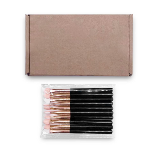 Makeup Brushes Set for Women Professional, 10Pcs Sponge Eyeshadow Brush Sets App - Picture 7 of 12