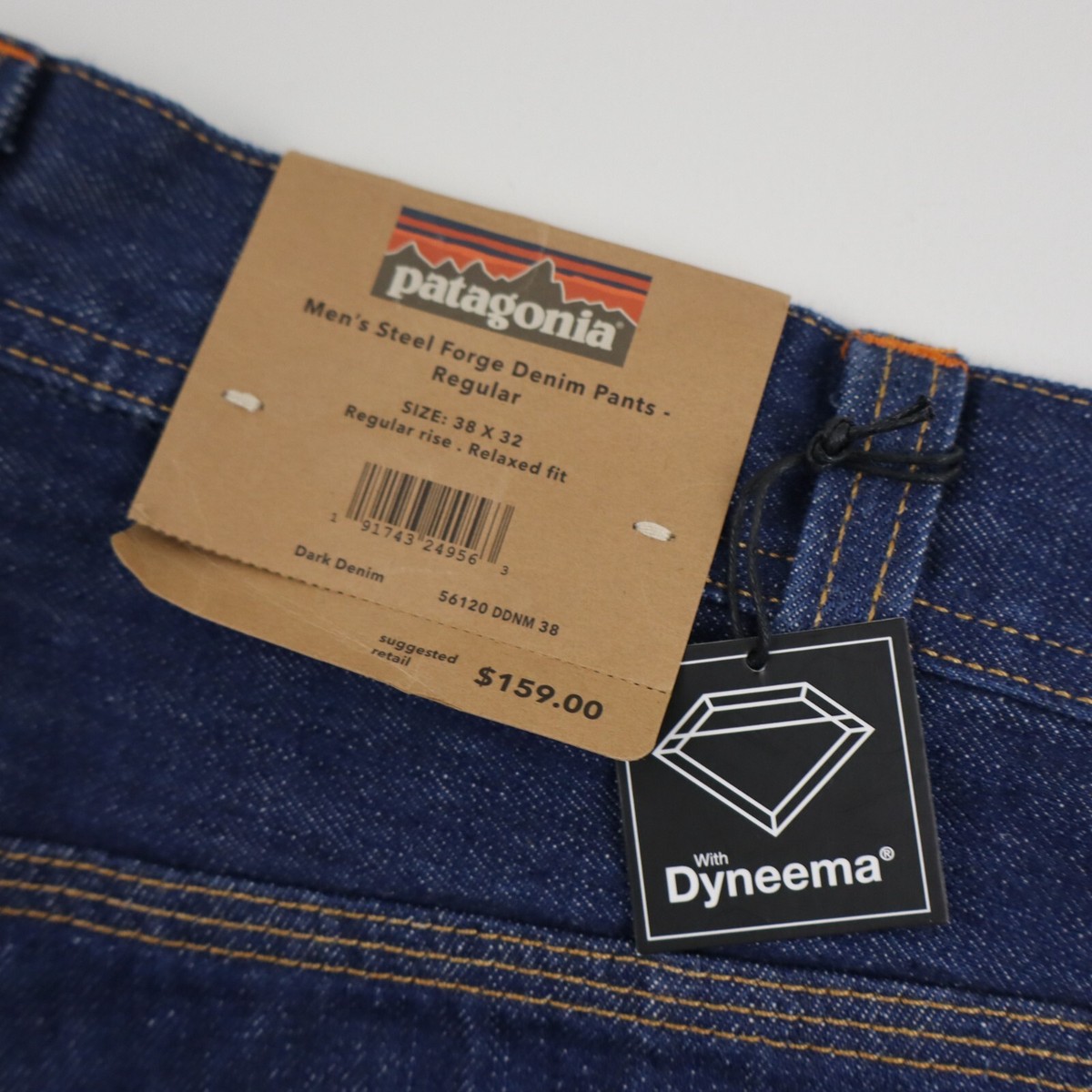 激レア Sサイズ　patagonia steel forge denim PATAGONIA Steel Forge Denim Jacket Blue Size XXL Made in USA