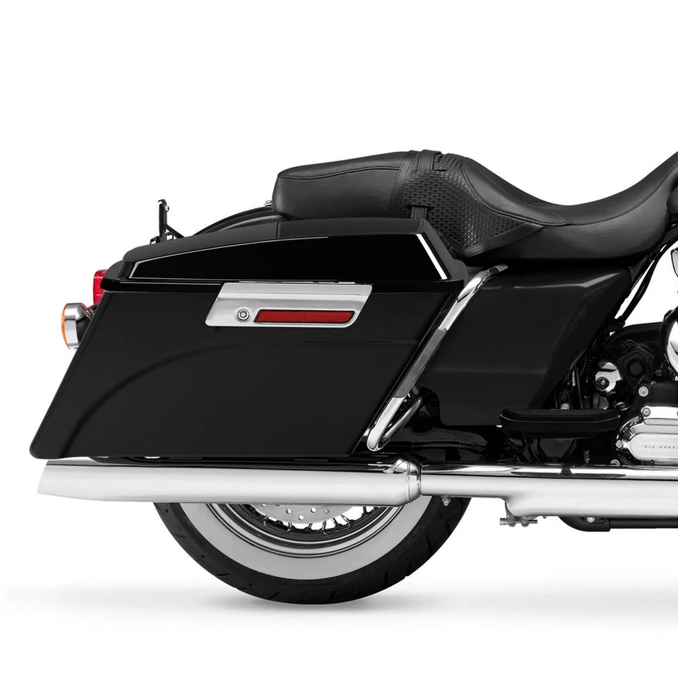 Alforjas rígidas 6"x 9" tapa altavoz llave apta para Harley Touring Electra Glide 94-13 Foto 3 de 4