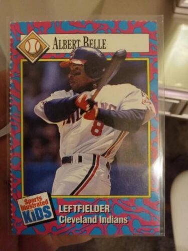 1993 Sports illustrated for kids series 2 Albert Belle card #187 rare! mint!
