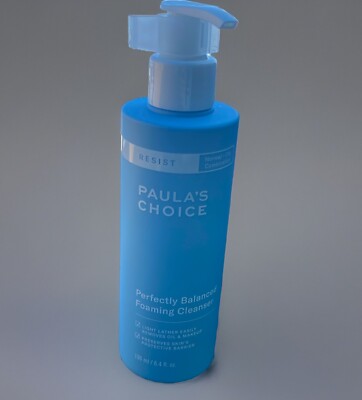 Paula's Choice RESIST Perfectly Balanced Foaming Cleanser - Full Size 6.4 oz NEW