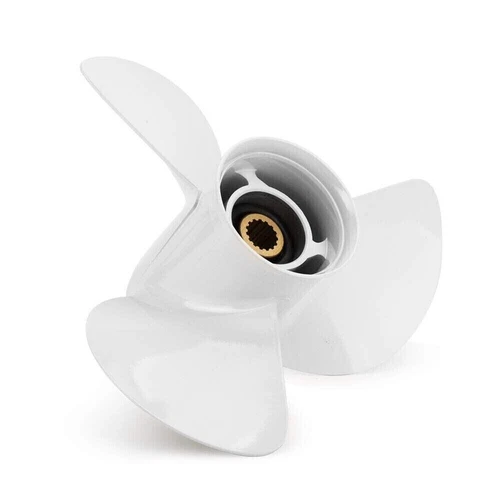 Boat Propeller 13 1/4x17-K For Yamaha Outboard 60-115HP 15 Tooth Aluminum 13.25" - Picture 5 of 5