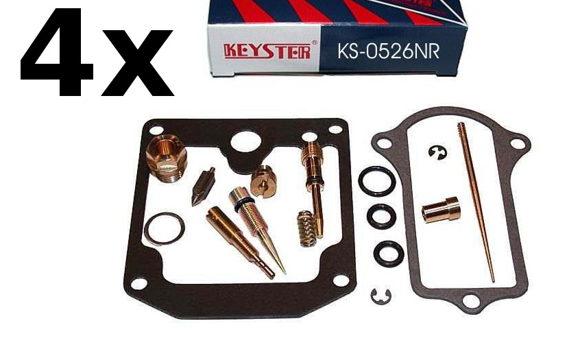 Keyster Carburetor Repair Kit, Suzuki GS1000, Year '78-'79, 4 Kits KS-0526NR