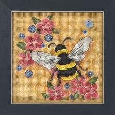 MILL HILL Buttons Beads Kit Counted Cross Stitch HONEY BEE MH14-2211