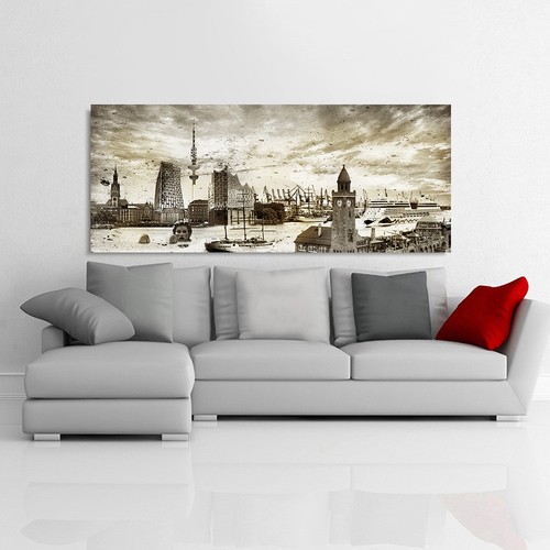 WANDBILD STADT - LEINWAND BILD XXL - BILDER mit VARIANTEN - PANORAMA KUNSTDRUCK - Bild 14 von 44