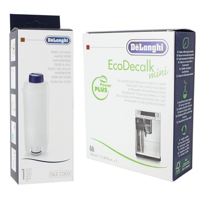 machine delonghi coffee water filter descaler solution pac eco natural