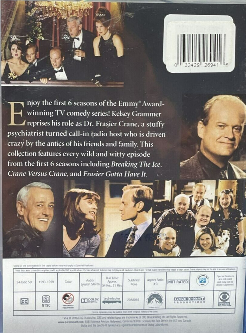  Frasier: The Complete Series : Kelsey Grammer: Movies & TV