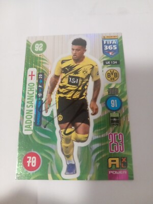 Trading Card signiert Jadon Sancho Borussia Dortmund NEU 