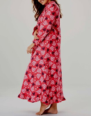 Only Necessities Plus Size Pink Burst Cotton Flannel Print