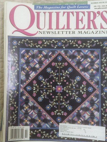 Quilter's Newsletter Magazin Quilten Ideen Muster - Bild 77 von 168
