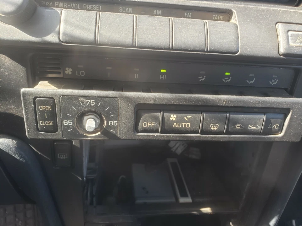 1989 1990 TOYOTA CRESSIDA HVAC A/C НАГРЕВАТЕЛЬ КЛИМАТ-КОНТРОЛЬ OEM ** ПРОТЕСТИРОВАН ** - Изображение 4 из 4