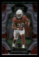 2022 Panini Select #102 Keaontay Ingram Rookie Arizona Cardinals