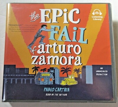 The Epic Fall of Arturo Zamora Audio 5 CDs Listening Library RARE  2017