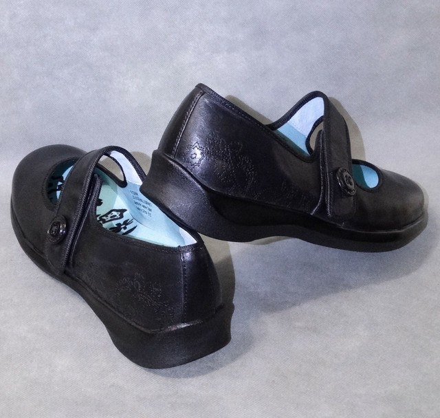 NEW 8.5 W AETREX WOMENS ESSENCE LUCY MARY JANE 3E330W LEATHER DIABETIC SHOES | eBay