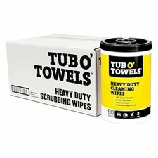 Tub O Towels TW90 6-PACK Heavy Duty Multi-Surface Cleaning Wipes - 10"x12" Size