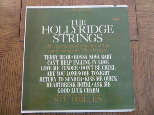 Hollyridge Strings – Play Hit Songs Made Famous By Elvis Presley - 1964 LP VG+