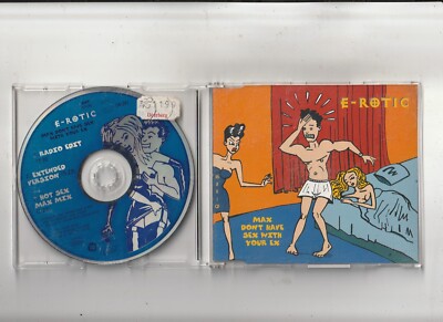 E-ROTIC - Max don't have sex with your ex  3 trk MAXI CD  1994