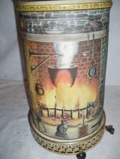 Econolite Cat and Fireplace Motion Lamp