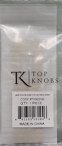 Top Knobs Lynwood Collection Backplate Honey Bronze 3-3/4" TK922HB - Picture 1 of 2
