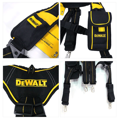 Dewalt Work Tool Belt DWST80915-8 Pouch Adjustable Suspender - Picture 2 of 2