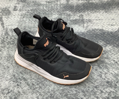PUMA Women s Pacer Next Cage Sneakers Black 367582-24 Size 7.5 Running Shoes